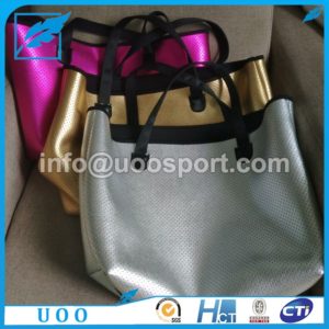 UOO metallic neoprene tote beach bag (1) UOO metallic neoprene tote beach bag (1)