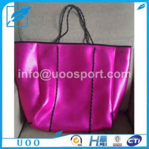 UOO metallic neoprene tote beach bag (4) UOO metallic neoprene tote beach bag (4)