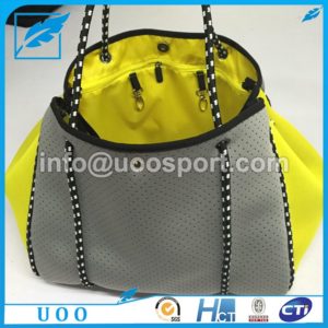 UOO perforated neoprene shopping tote bag (1) UOO perforated neoprene shopping tote bag (1)