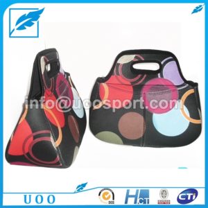 UOO 2017 Promotional cheap neoprene lunch bag for cooler picnic (2)