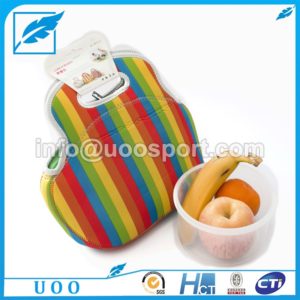UOO 2017 Promotional cheap neoprene lunch bag for cooler picnic (3)