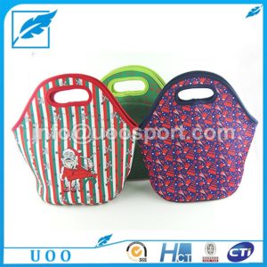 UOO Christmas Printing Gifts Neoprene Lunch Bag (3)