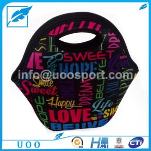 UOO Customized Printiing Neoprene Lunch Bag (2)