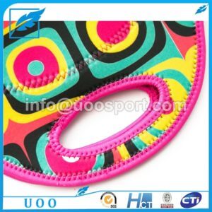 UOO Customized Printing Neoprene Lunch Bag with Belt (3)