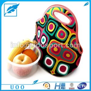 UOO Customized Printing Neoprene Lunch Bag with Belt (5)