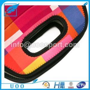 UOO Fashion colorful neoprene lunch tote bag for adult (2)