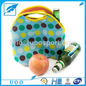 UOO Neoprene lunch cooler bag with drink holder (4)
