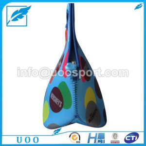 UOO insulated tote kids neoprene lunch bag with zipper (2)