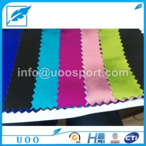 UOO Shiny Neoprene Fabric for Swimwear