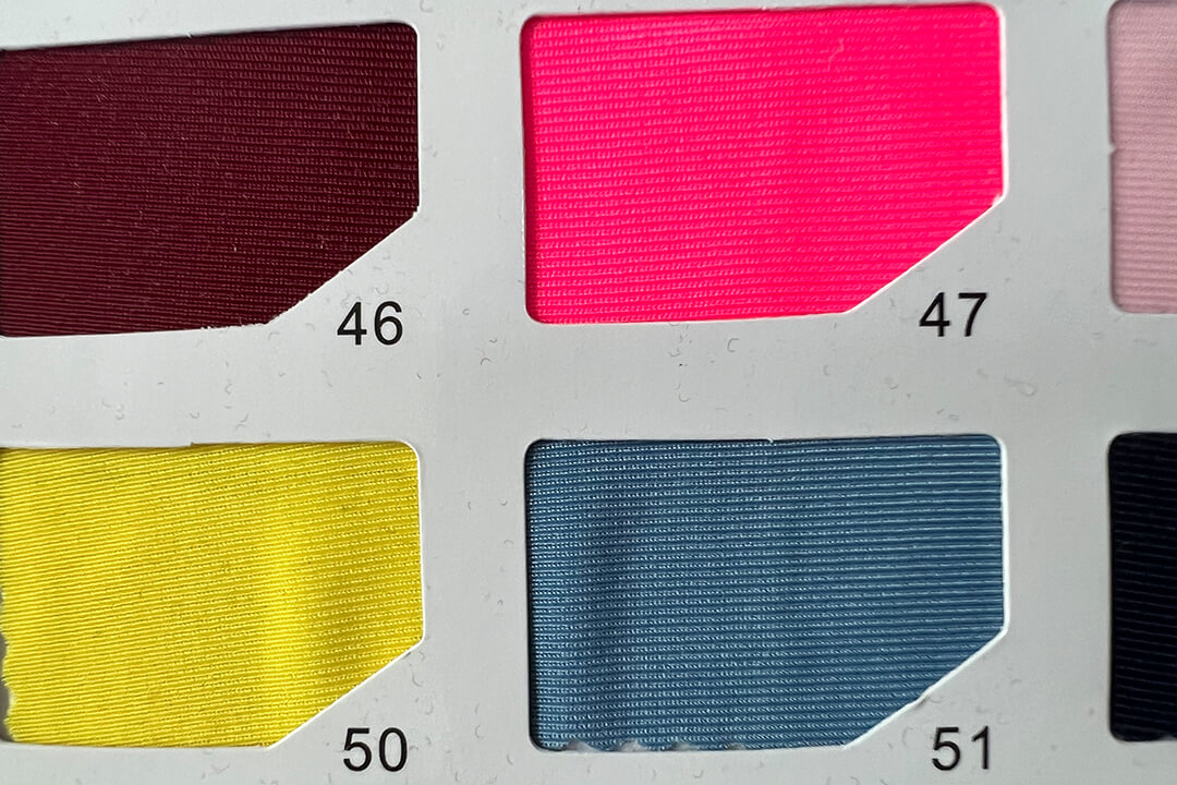 Half Matte Half Shiny Polyester Spandex Fabric Neoprene Fabric
