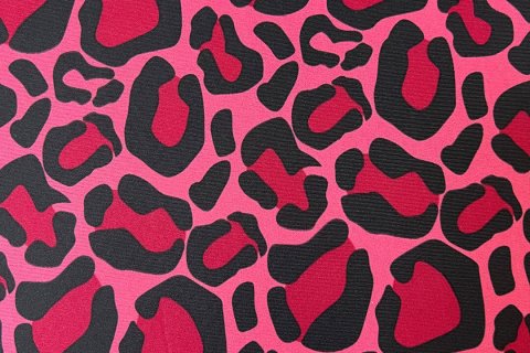 Leopard Printing Polyester Neoprene Fabric