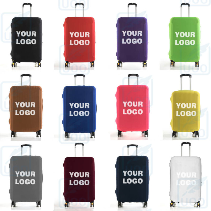 180g Polyester Spandex Fabric Luggage Cover Regular Colors with Custom Logo