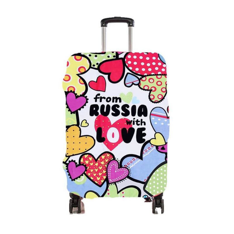 200g Milk-Slik Polyester Spandex Strechable Fabric Luggage Cover (2)