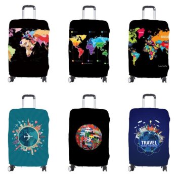 300g Polyester Spandex Scuba Fabric Printing Luggage Cover (2)