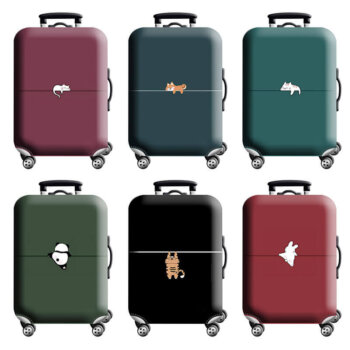 300g Polyester Spandex Scuba Fabric Printing Luggage Cover (5)