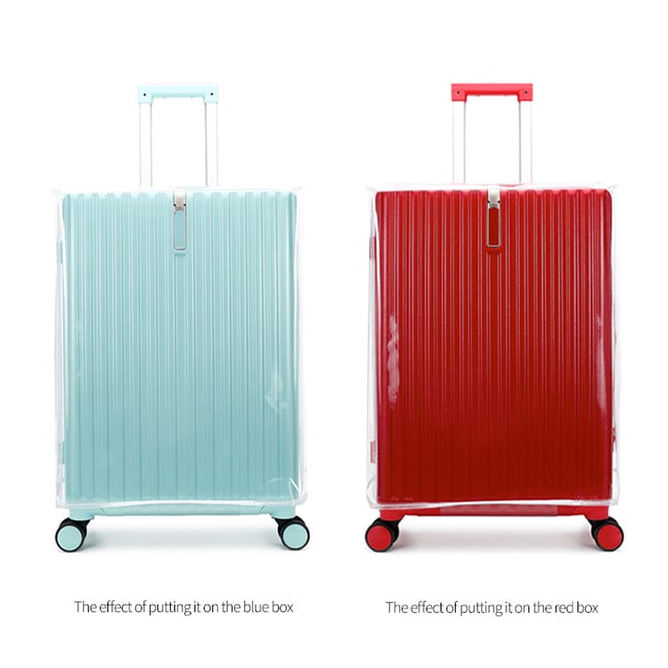 Soft Transparent PVC Luggage Cover (3)