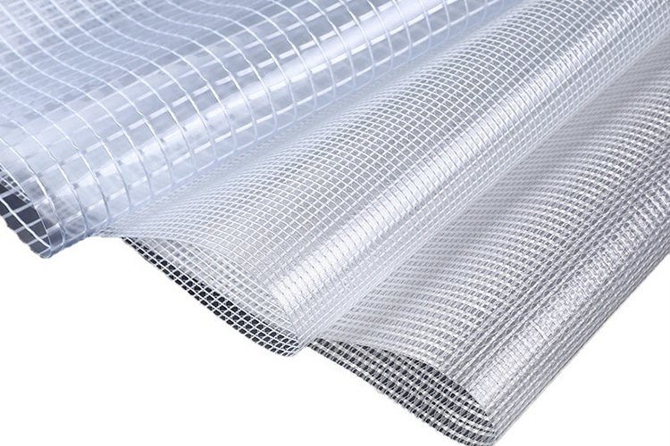 Mesh Soft PVC Tarpaulin Fabric Material