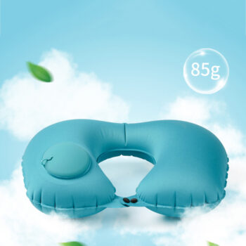 tpu lamination fabric inflatable neck pillow